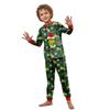 Print Cute Family Set Pajamas, Home Clothes, Family Set Long Sleeve Top Pants Set