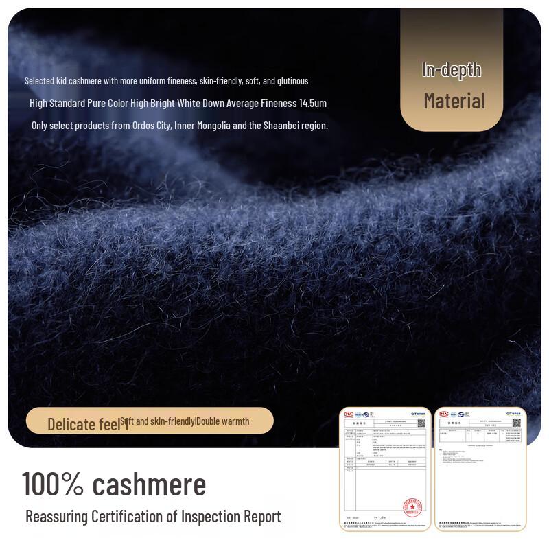 JIUMU Men's 100% Cashmere Scarf