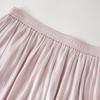 A-Line High-Waisted Pleated Midi Skirt