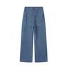 Front Pocket Semi Wide Denim Pants As1dp262