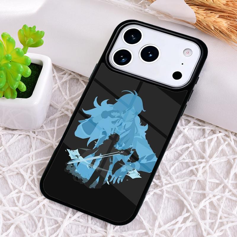 Genshin Impact Kaeya Phone Case for iPhone 17 Air 16 15 11 12 14 13 Pro Max Shockproof Cover