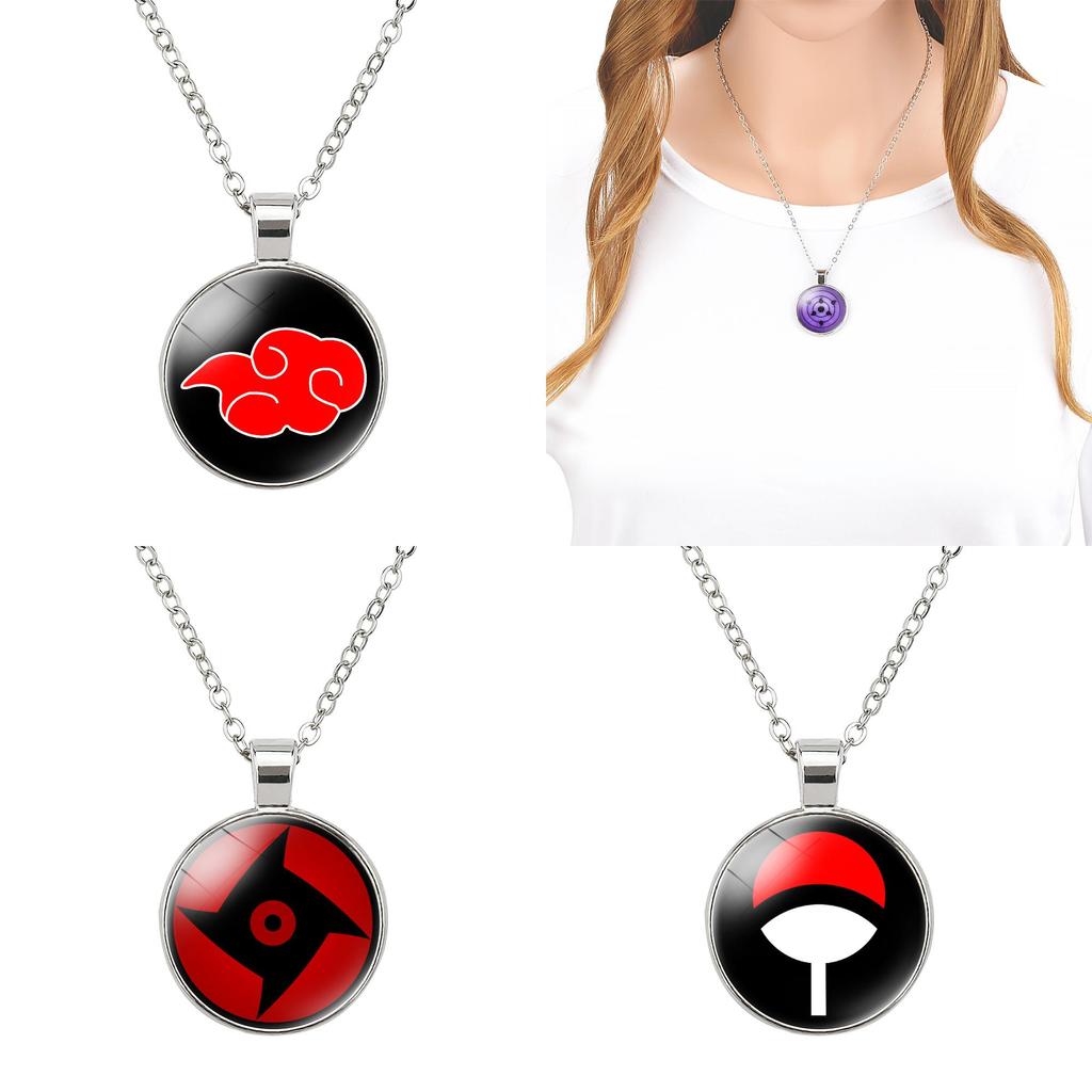 Stylish Naruto Time Gem Necklace Versatile Unisex Jewelry Perfect For Gifts