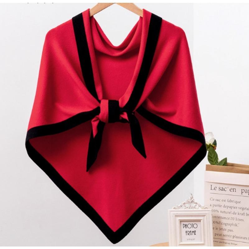 Women S Thick Triangle Scarf For Office Air Conditioned Room Neck Protection