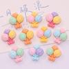 10Pcs New Cute Resin 19*21mm Mini Cartoon Balloon Series Flat Back Manicure Parts Embellishments For Hair Bows Accessories