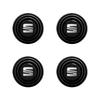 1/2/4pcs Car Door Shock Absorber Cushion Shockproof Pad for Seat Leon FR Altea Ibiza Toledo Cordoba Arona Ateca Alhambra MK3