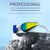 PC HD Wide-Angle Swim Goggles Adjustable Nose Bridge Swim Goggles Anti-Fog Swimming Goggles  Diving