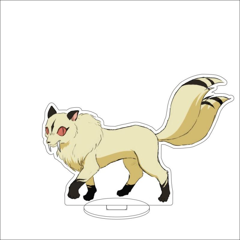 Anime Inuyasha Acrylic Stand Standing Set with Kagome and Sango Cute Cosplay Accessories Desk Decorations Toy for Gift
