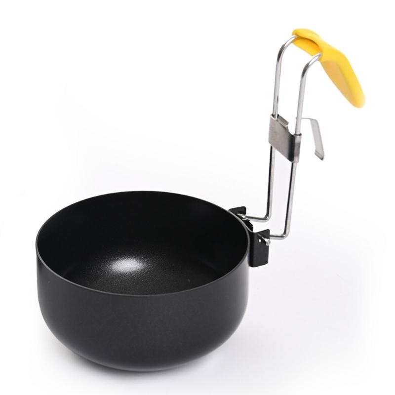 4 Piece Foldable Nonstick Poached Eggs Maker Cup With Heatproof Design And Hanging Hook Poacher For Safe Kitchen Use
