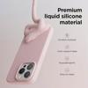 Coque de protection - booling - iphone 16 pro max - silicone doux - ultra slim - rose