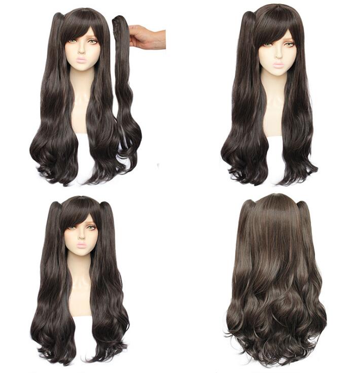 

Аниме-игра Fate/Stay Night Рин Тосака, длинные вьющиеся коричневые хвостики, термостойкие волосы, костюм для косплея, парик One Size коричневый