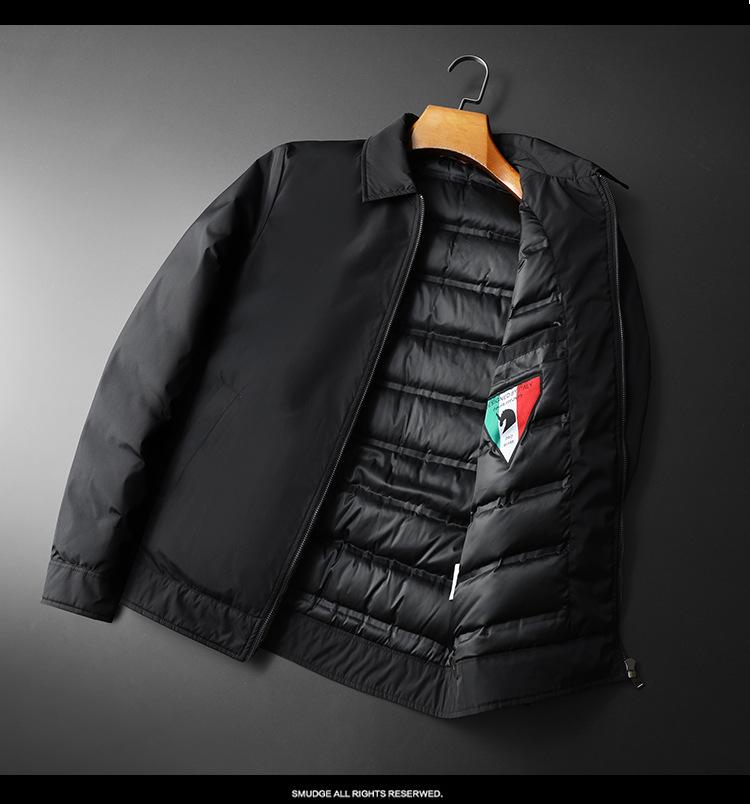 2025 Men's Winter Fashion Lapel Down Jacket
