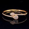 New Round Drop-shaped Zircon Light Luxury Fashion High-end Women's Bracelet