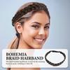 Braided Hair Braid Headpiece Hair Band a Stylish Ponytail Accessory for Sports Work and Daily Use