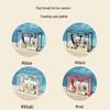 Korean Large Capacity Transparent PVC Beach & Swim Bag 