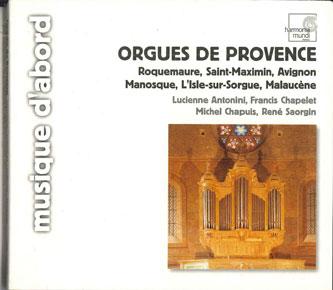 

CD LUCIENNE ANTONINI - Orgues De Provence HMA195760 ADD Japan Classical Used