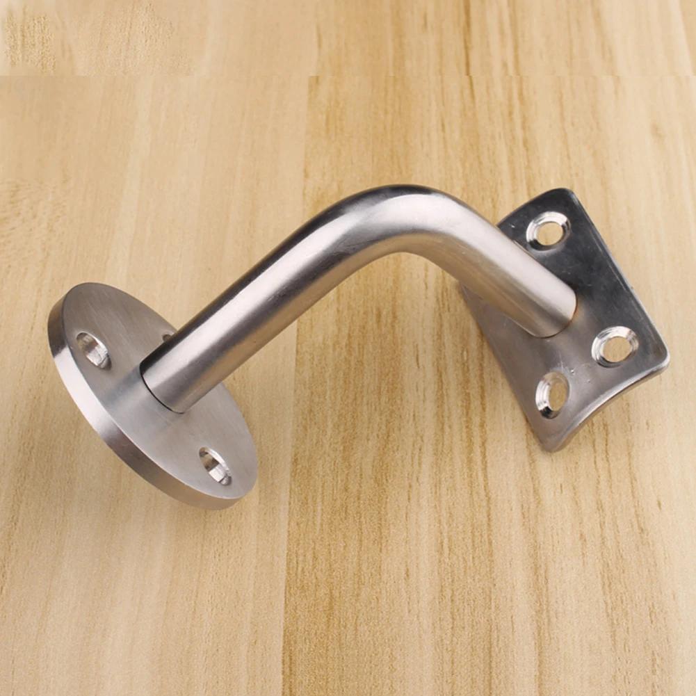 Brackets Stair Handrail Holder Support Wall Accessories Balustrade Fixed Home Rack Silver Stainless Steel Hot Sale