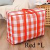 1/2pcs Heavy Duty Storage Bags with Zipper - Waterproof Foldable Moving Bags for Clothes, Blankets, Seasonal Decor