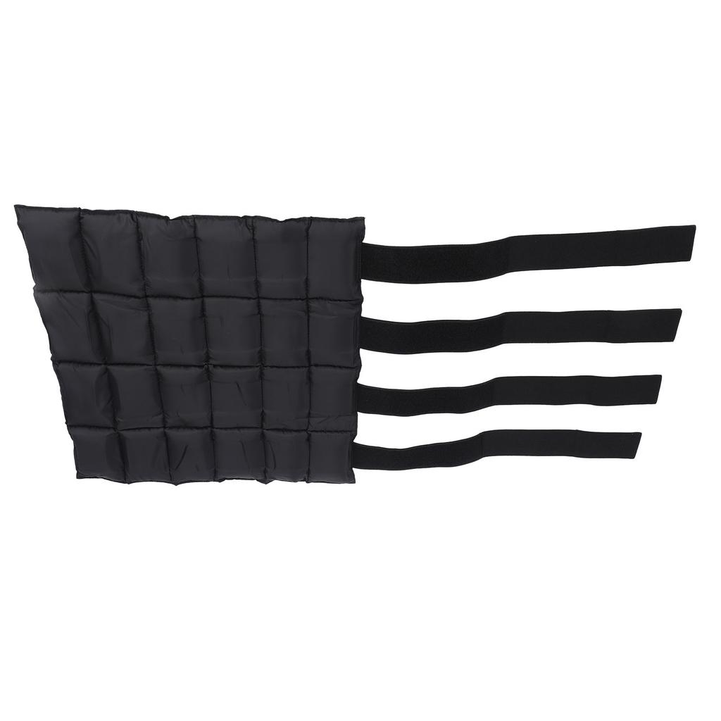 Black Horse Ice Pack Reusable Horse Leg Ice Boot Cold Pack Cooling Leg Wraps for Hock Ankle Knee
