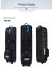 PGM Foldable Wheeled Golf Bag with Dustproof Storage, Thickened for Airplane Check-in
