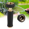 Spray Hose Nozzle Adjustable Brass Head Garden Water Hose Nozzle Sprayers Fittings