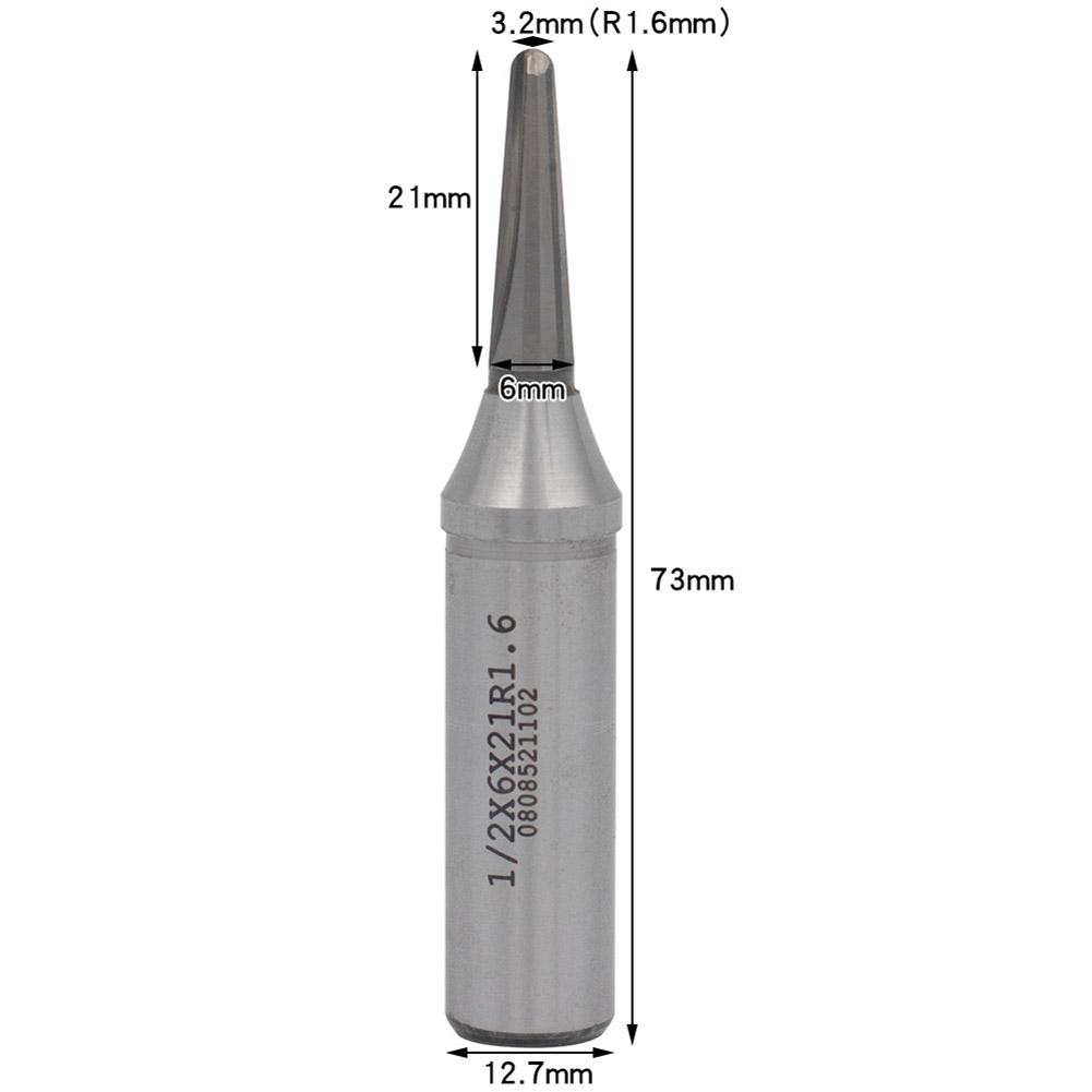TCT V-Groove Round Bottom Grooving Cutter V-Shaped Tool Woodworking Milling Cutter For Wood Bending Milling CNC Machines