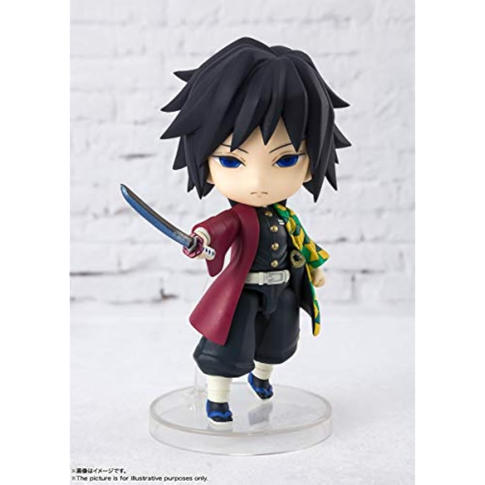 TAMASHII NATIONS Figuarts Mini Demon Slayer Tomioka Giyu Approx. 90mm PVC/ABS Pre-painted Action ...