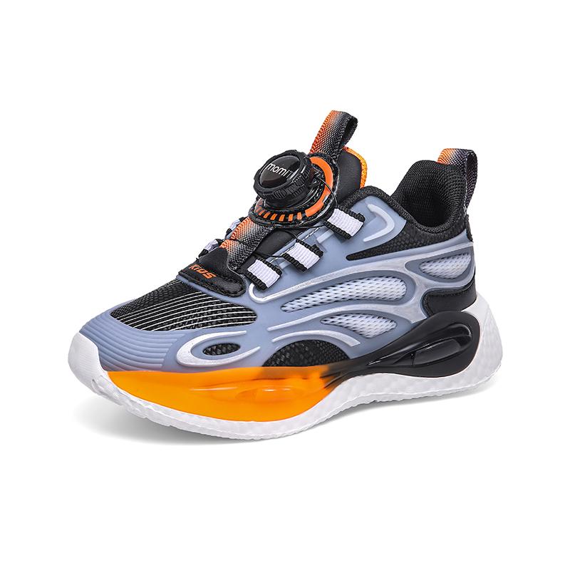 28-40 Children's Large Lightweight Breathable Fashionable Double Mesh Sports and Leisure Shoes Outdoor Running Shoes