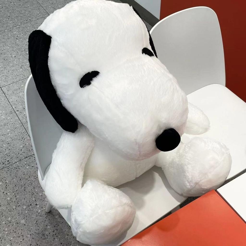 MINISO Snoopy Plush Toy Cartoon Cute Snoopy Stuffed Doll Toy Snoopy Pillow Puppy Home Decoratio Plushies Birthday Gifts For Girl