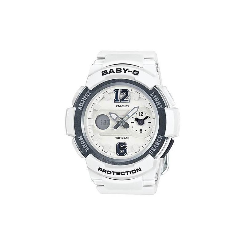

Casio CASIOBABY-G Series Theme Series Contrast Color Sports Quartz Movement Japanese and Korean Watch Women s Watch White Dial BGA-210-7B1 білий