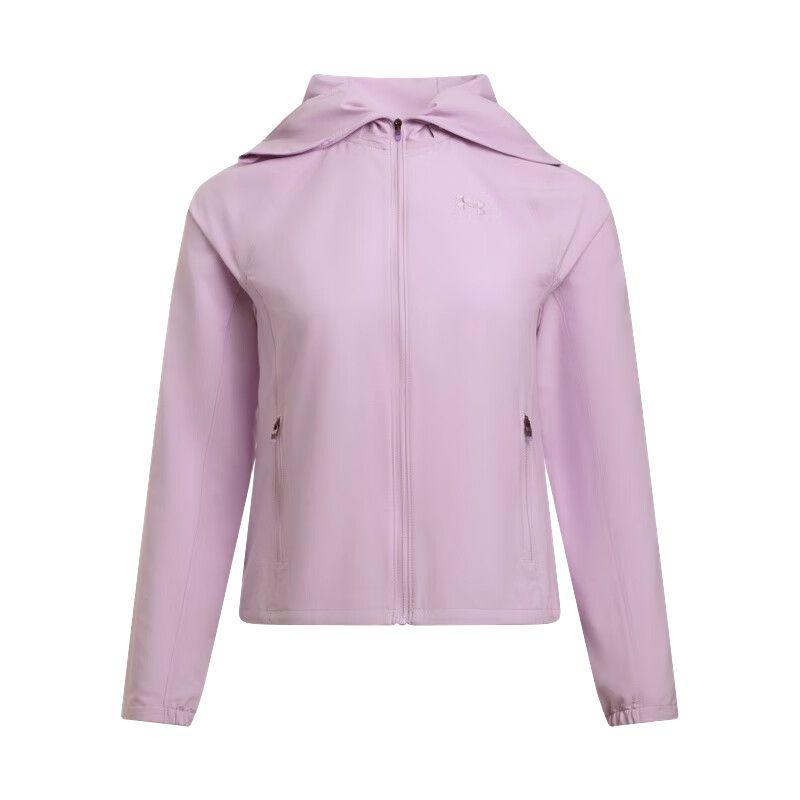 Under Armour SS25 Sun Hooded Jacket Women Purple 6007543-543 M