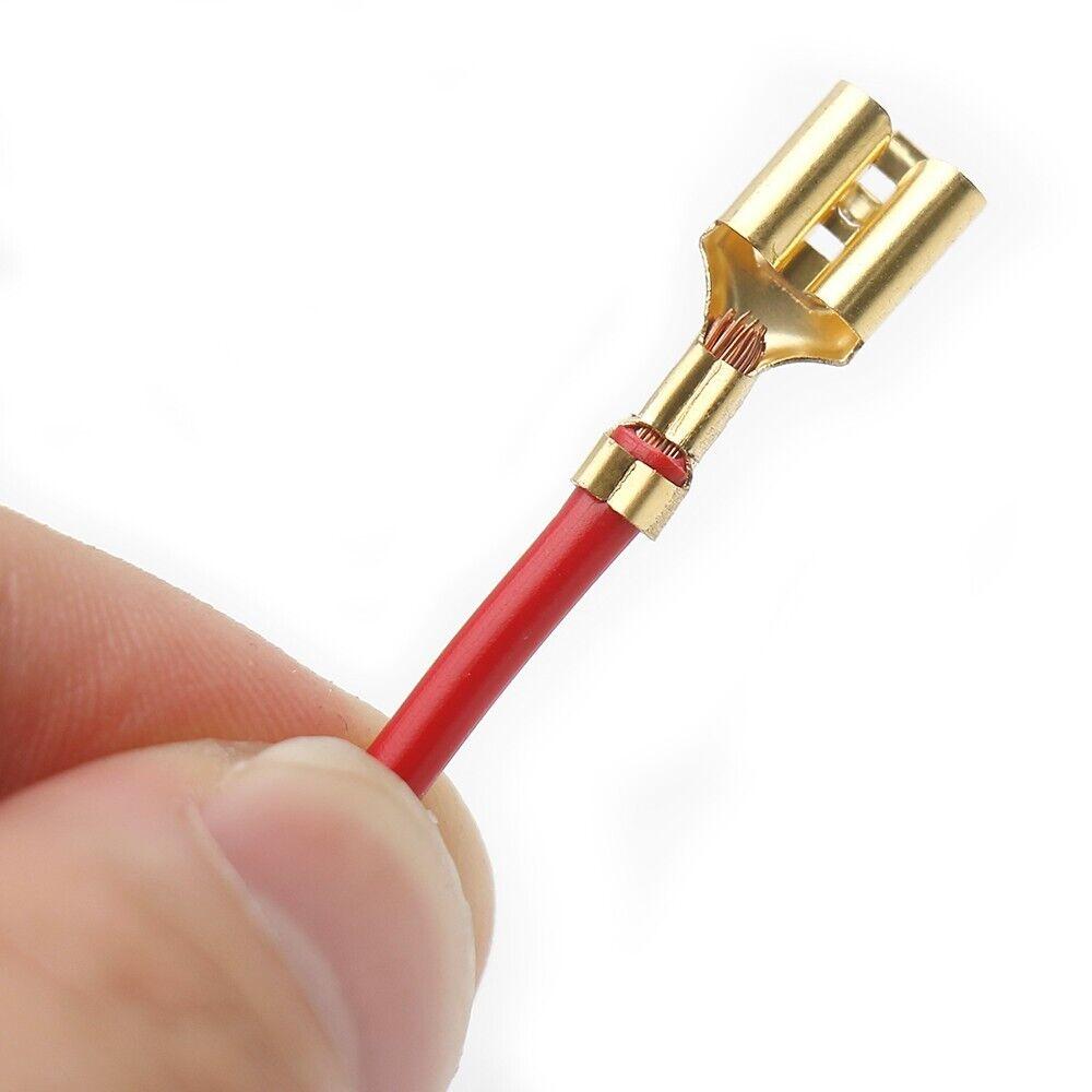 930X Assortment Male Female Spade Terminals Electrical Wire Crimp Connectors Kit