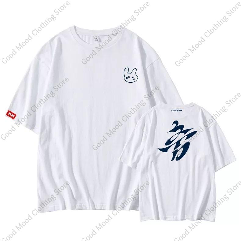 BABYMONSTER CHOOM T-Shirt Kpop Mode Neues Album Fans T-Shirt Unisex Damen Lässig Sommer Hohe Qualität Baumwolle Kurzarm T-Shirts