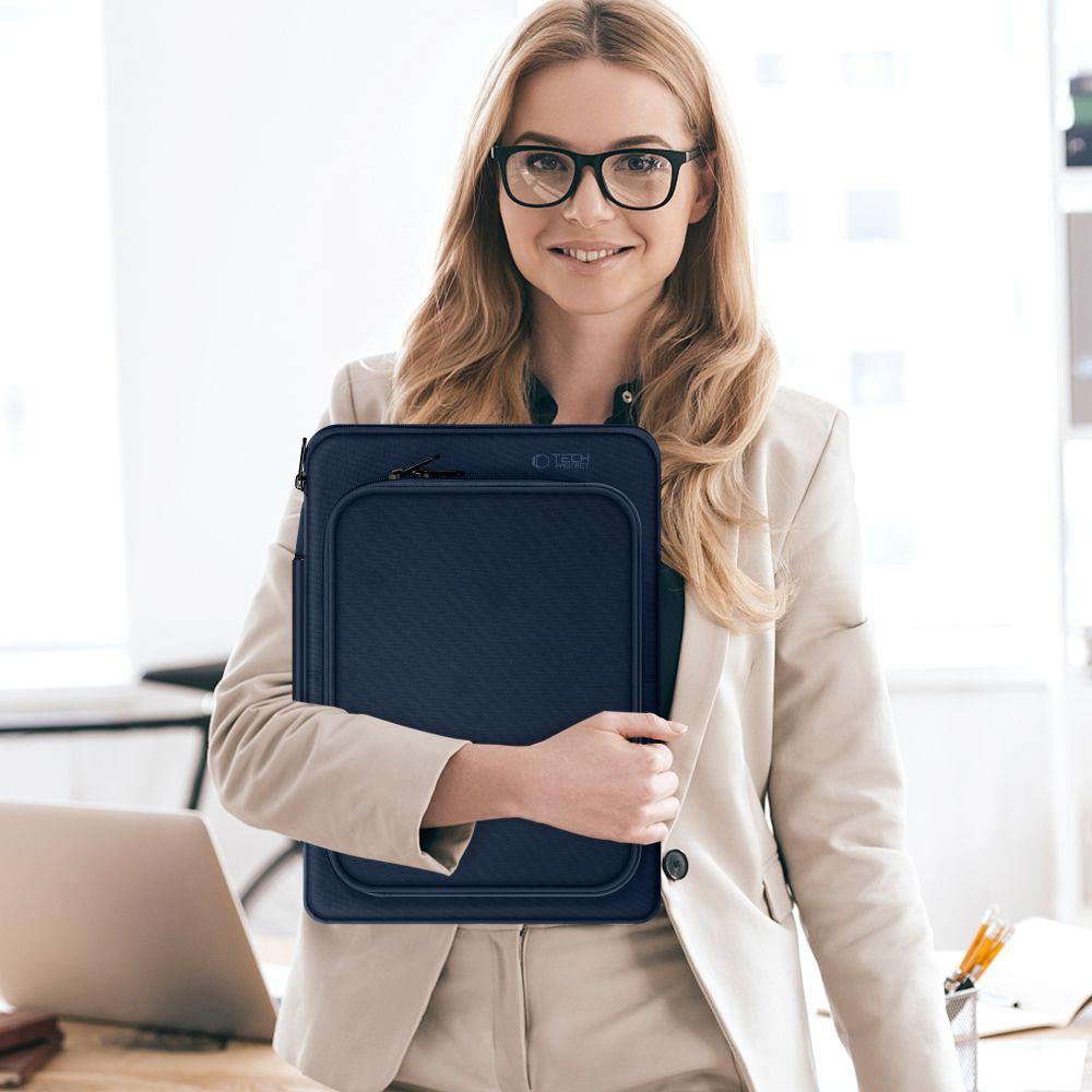 Tech-Protect Basic Bag Laptop 15-16 Navy Blue
