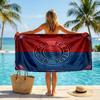 Asciugamano da Spiaggia Bayern Monaco Asciugatura Rapida Microfibra Assorbente Portatile da Viaggio Asciugamano da Nuoto