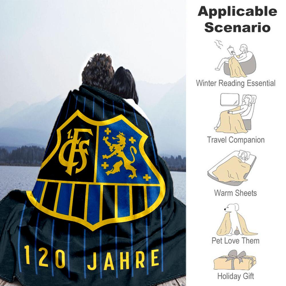 Fc Saarbrcken Blanket, High quality Comfortable for All Seasons, Home Decor, Warmth and Comfort