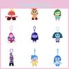Inside Character Out Plush Keychain Cartoon Backpack Pendant Cute Gift Kids
