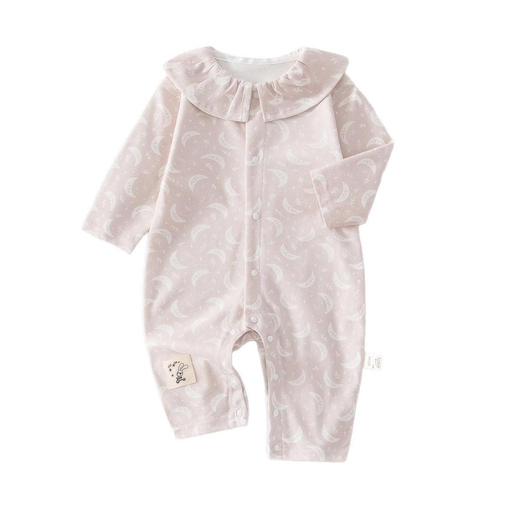 Spring Baby Jumpsuit: Stylish Infant & Toddler Outerwear, Princess Bodysuit Romper for Spring and Autumn