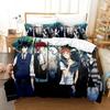 K-Projekt Mikoto Suoh No Blood! Kein Knochen! Keine Asche! Bettwäsche Set Einzelbett Twin Doppelbett Queen King Cal King Größe Bett Leinen Set