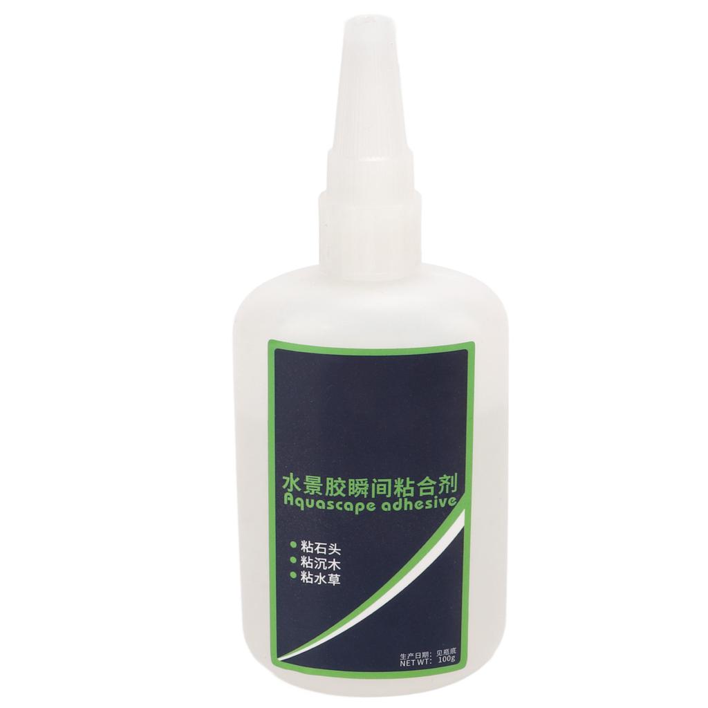 Quick Dry Glue, Strong Adhesion, Multifunctional Aquarium Glue for Stone, Plastic, Grass with Safe and Environmentally Friendly Specif
