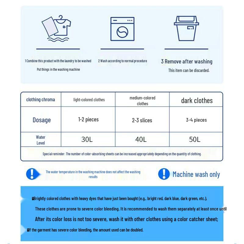 Color-Guard Wäscheblätter: Schutz vor Ausbluten, Farbabgabe und zum Fixieren der Farbe - Erhältlich in 72 oder 40 Blatt