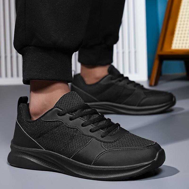 Jinjiang New Lightweight Lace-up Sports Shoes Front Lace-up Men's and Women's Breathable Casual Shoes Comfortable Platform Men's