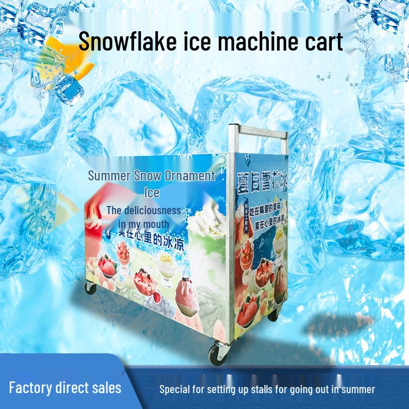 Summer Four-Flavor Snowflake Ice Noodles Machine – Popular Commercial Ice Maker