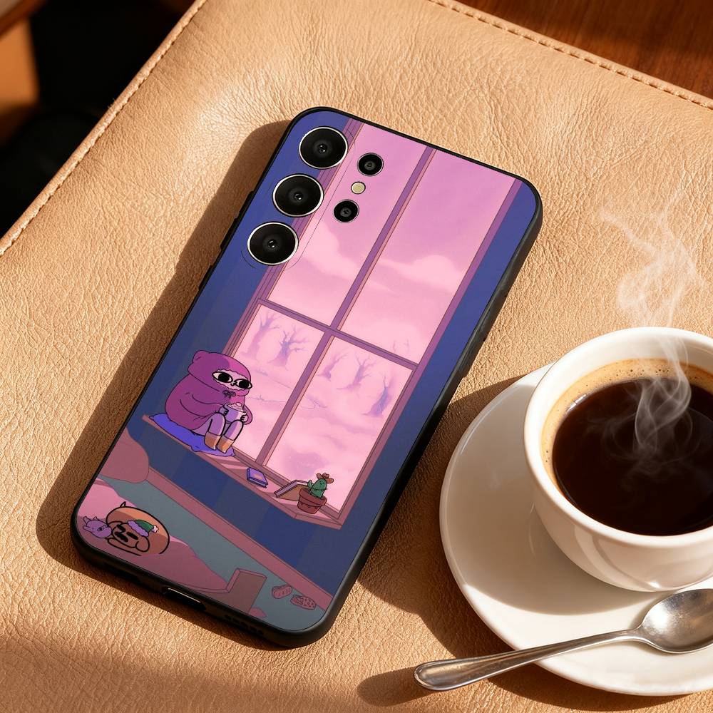 

Funny K-Ketnipz Phone Case For Samsung S25,S24,S21,S22,S23,S30,Ultra,S20,FE,Lite,10,9,Black Cover Samsung S21fe