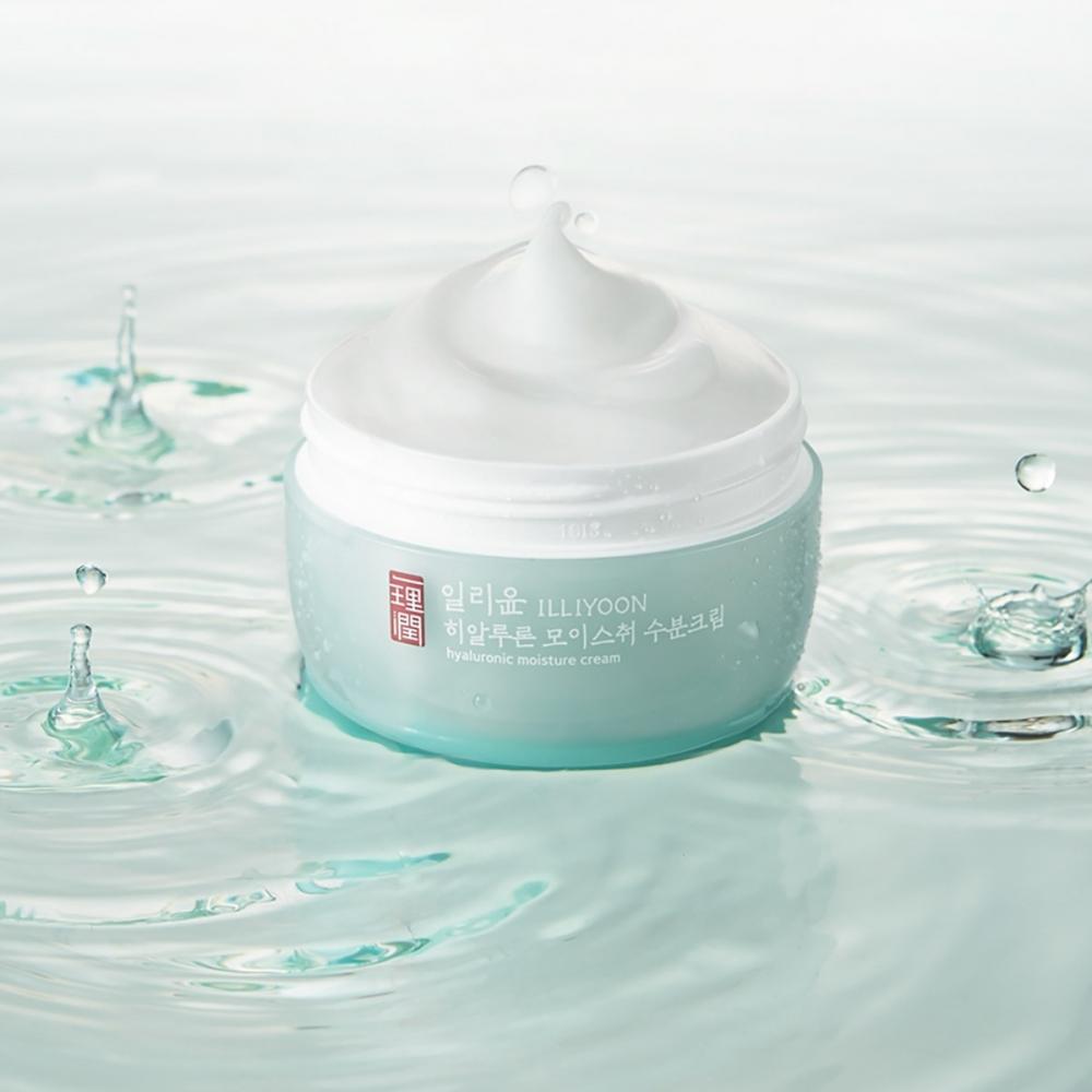 Illiyoon Hyaluron Moisturizing Cream 100ml X 3