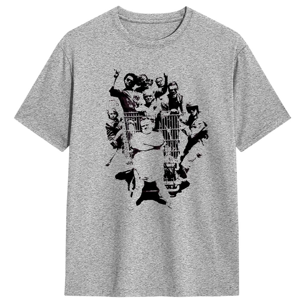 Brain Art Jjackassss Show T Shirt Unisexs Pure Cotton Novelty Tshirt Round Neck Tees Short Sleeve Clothing Gift