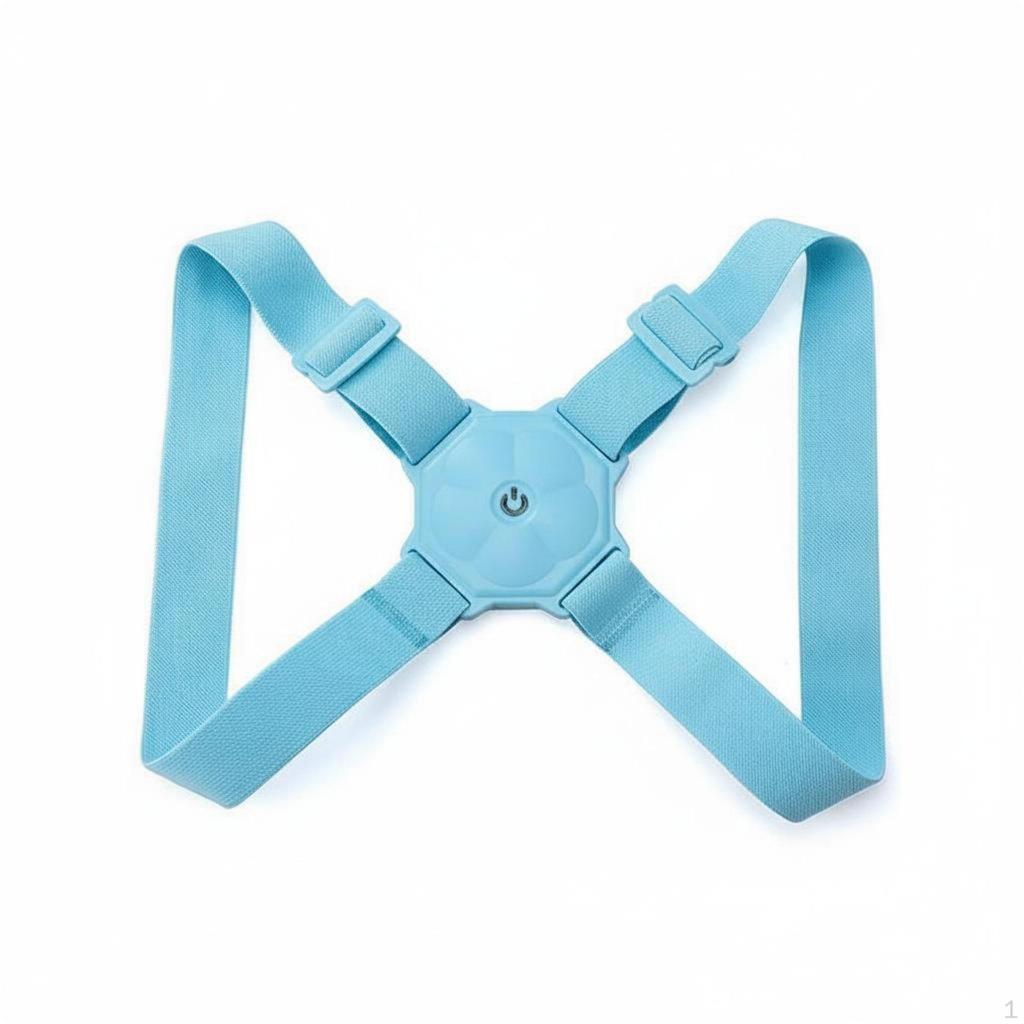 Smart Posture Brace Invisible Hunchback Strap Discreet Under Clothes Spinal Alignment for Children,