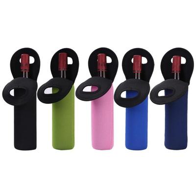 Przenośna 1/2 Butelki Neoprenowa Torba Chłodząca na Butelkę Wina Cooler Torba na Butelkę Wina Ochrona Izolowany Pokrowiec Uchwyt Chłodzący do Piwa Nośnik