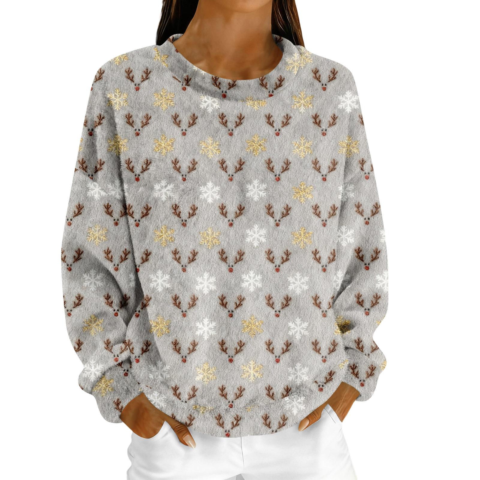 

Жіноче флісове худі з довгим рукавом та круглим вирізом, повсякденне, зручне, вільного крою, легке. S