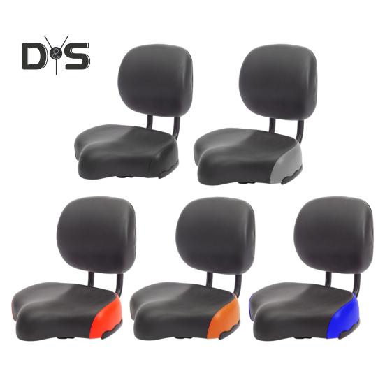 Fotelik rowerowy z regulacją wysokości oparcia Wyściełana lateksem poduszka Trójkołowy rower górski Rower szosowy Podparcie pleców Siodło zamienne Akcesoria rowerowe