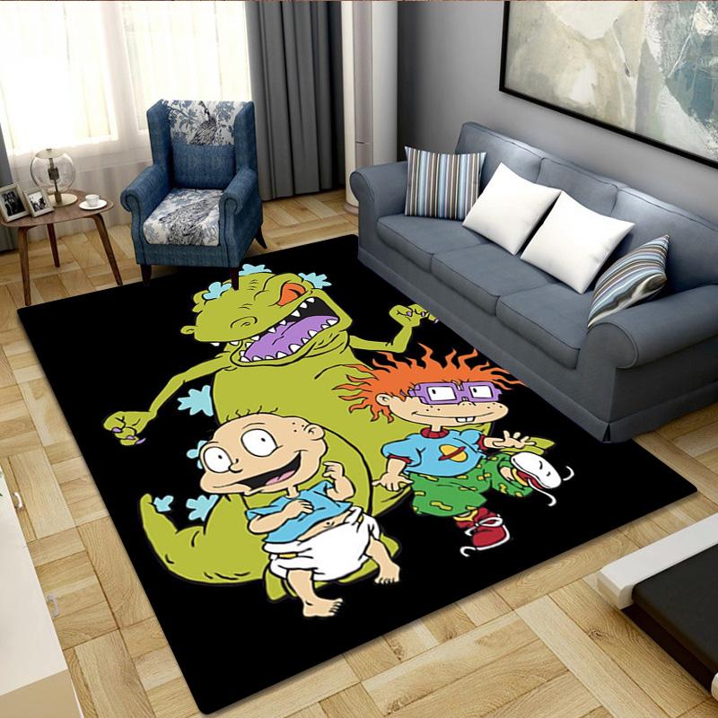 Monster Friends Carpet Office Decorative Carpet For Living Room Bedroom Door Mat Floor Rug Computer Chair Area Rug Perfect Holiday Gift